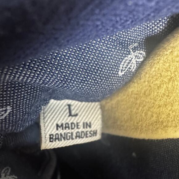 Jachs Girlfriend Womens Flannel Shirt Large Blue White Plaid Button Up EUC - Picture 3 of 10